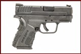 SPRINGFIELD XD9 SUB COMPACT 9MM - 1 of 6