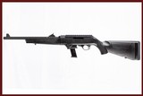 RUGER PC CARBINE 9MM