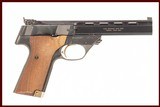 HIGH STANDARD THE VICTOR MILITARY 22 LR - 1 of 10