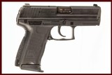 HECKLER & KOCH P2000 357SIG - 1 of 1