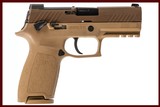 SIG SAUER P320 M18 9M - 1 of 4