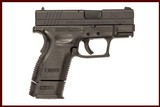 SPRINGFIELD ARMORY XD-9 SUB-COMPACT DEFENDER 9MM - 1 of 4