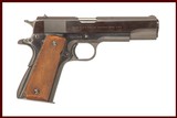 COLT COMMERCIAL GOVERNMENT MODEL 1911 45ACP - 1 of 4