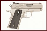 KIMBER STAINLESS ULTRA CARRY 45ACP