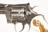 CUSTOM ENGRAVED COLT PYTHON 357MAG 26 of 200 - 6 of 9
