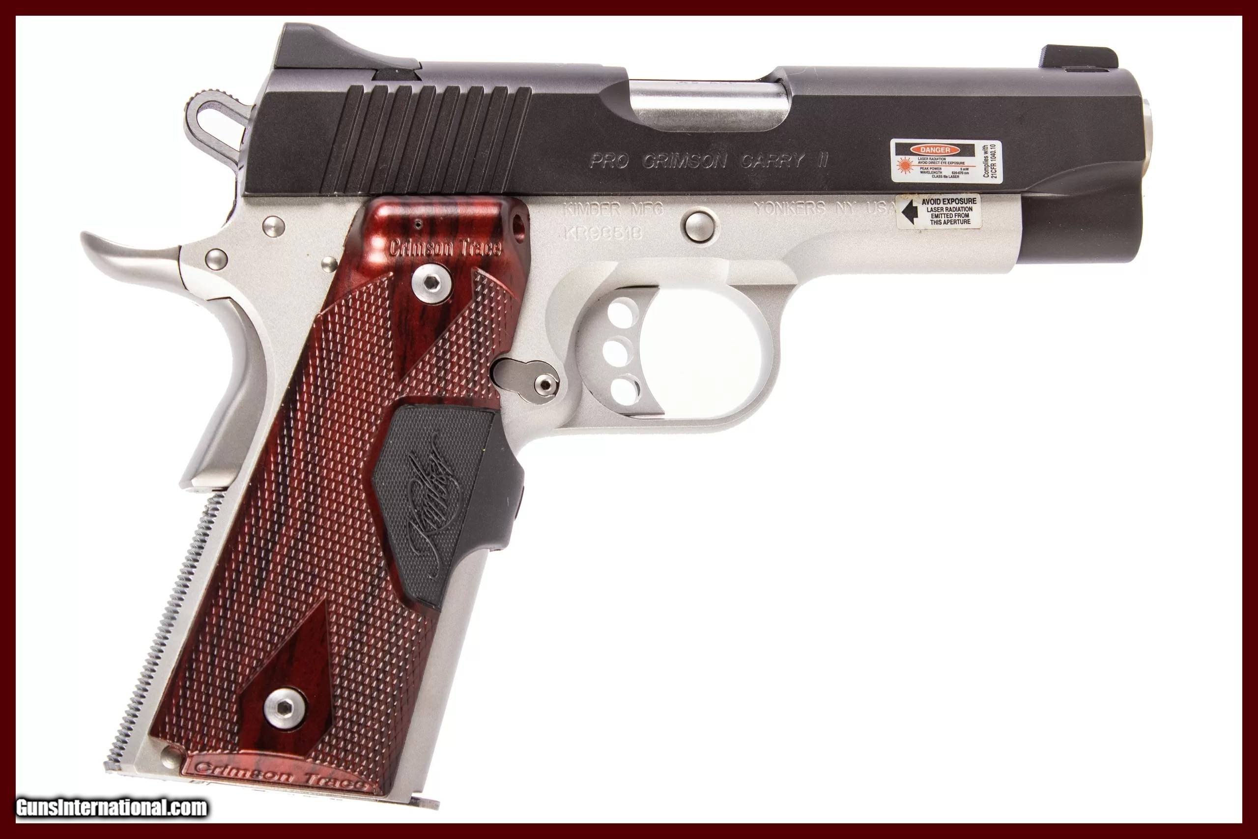 KIMBER PRO CRIMSON CARRY II 45ACP for sale
