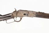 (1883) WINCHESTER 1873 ANTIQUE TRAPPER W/ BELGIAN WEBLEY COPY - 3 of 11