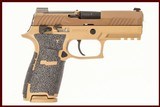 SIG SAUER P320 M18 9MM - 1 of 4