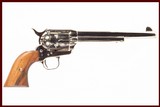 NICKEL COLT SINGLE ACTION ARMY 44SPL