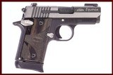 SIG SAUER P938 EQUINOX 9MM