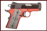 COLT DEFENDER TALO EDITION 1 OF 400 45ACP