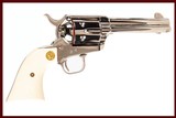 COLT SAA NICKEL 45COLT - 1 of 4