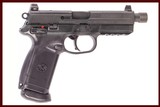 FNH USA FNP-45 TACTICAL 45ACP - 1 of 4