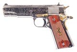 COLT 1911 GOVERNMENT MODEL CUSTOM ENGRAVED 45ACP - 3 of 5