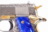 COLT 1911 GOVERNMENT MODEL CUSTOM ENGRAVED 38SUPER - 4 of 4
