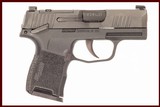 SIG SAUER P365 9MM - 1 of 3