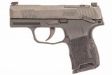 SIG SAUER P365 9MM - 2 of 3