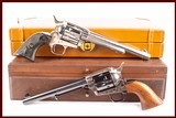 SET OF TWO COLT SA - FRONTIER 44-40 / PEACEMAKER 45LC CENTENNIAL