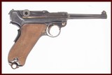 DWM LUGER 1906 (SWISS) 7.65MM LUGER - 1 of 4