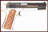 (97/100) COLT GOVERNMENT MODEL LONE STAR EDITION 45ACP - 1 of 4