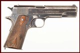 COLT 1911 US ARMY 45ACP MFG IN 1914