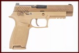SIG SAUER P320 M17 COMMEMORATIVE 9MM - 1 of 4