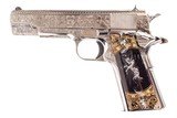 COLT 1911 GOVERNMENT MODEL CUSTOM ENGRAVED 38SUPER - 3 of 4