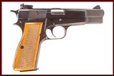 BROWNING HI POWER 9MM