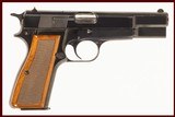 BELGIAN BROWNING HI POWER 9MM - 1 of 3