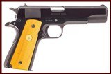 COLT MKIV SERIES 80 GOVERNMENT MODEL MFG 1986 45ACP - 1 of 4