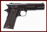 COLT 1911 US ARMY 45ACP (1918)