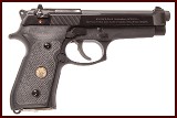BERETTA 92FS 9MM - 1 of 4