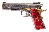 COLT 1911 GOLD CUP LITE SCROLL ENGRAVED 38SUPER - 3 of 4