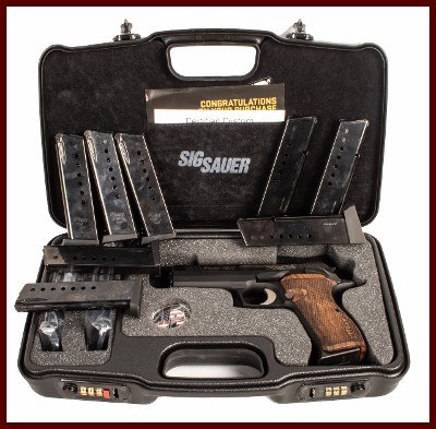 SIG SAUER P210 CUSTOM WORKS 9MM