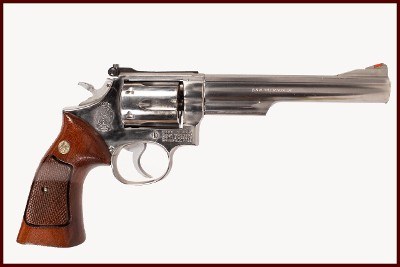SMITH & WESSON 66-1 357MAG - Image 1 of 4