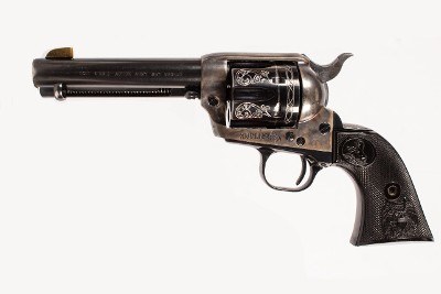 COLT SAA ENGRAVE 357MAG - Image 3 of 5