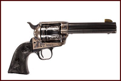 COLT SAA ENGRAVE 357MAG - Image 1 of 5
