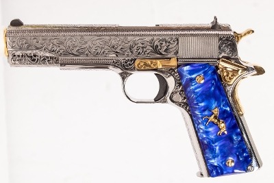 COLT 1911 GOV SCROLL 38SUPER - Image 3 of 4
