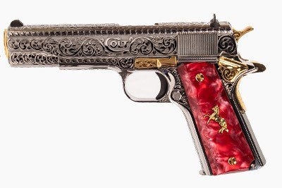 COLT 1911 GOV SCROLL 38SUPER - Image 3 of 4