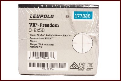LEUPOLD VX-FREEDOM 3-9X50 - Image 1 of 3