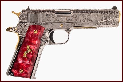 COLT 1911 GOV SCROLL 38SUPER - Image 1 of 4
