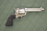 Colt Model 1873 Nickel Plated Single Action Army Revolver - 1 of 12
