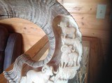 Carved Dall Sheep Horn - 4 of 9