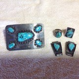 Turquoise,Buckle,Watchband,Rings - 3 of 3
