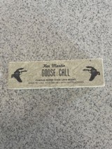 KEN MARTIN GOOSE CALL - 2 of 5