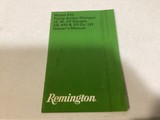 Remington Owner Manuals - 10 of 14