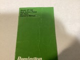 Remington Owner Manuals - 11 of 14