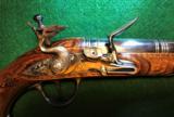 Georgian Flintlock Pistol, .674 Caliber, Custom Built by Contemporary Artisan Taylor Anderson - 3 of 14