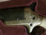 EXQUISITE CUSTOM CASED COLT DERRINGERS .41 CALIBER IVORY GRIPS & ENGRAVED - 4 of 15