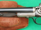 Cased 12 Gauge 1870 Vintage Boss Crossover Hammer Gun, 12 Gauge W/New NP Steel Barrels-NOT SLEEVED - 4 of 15
